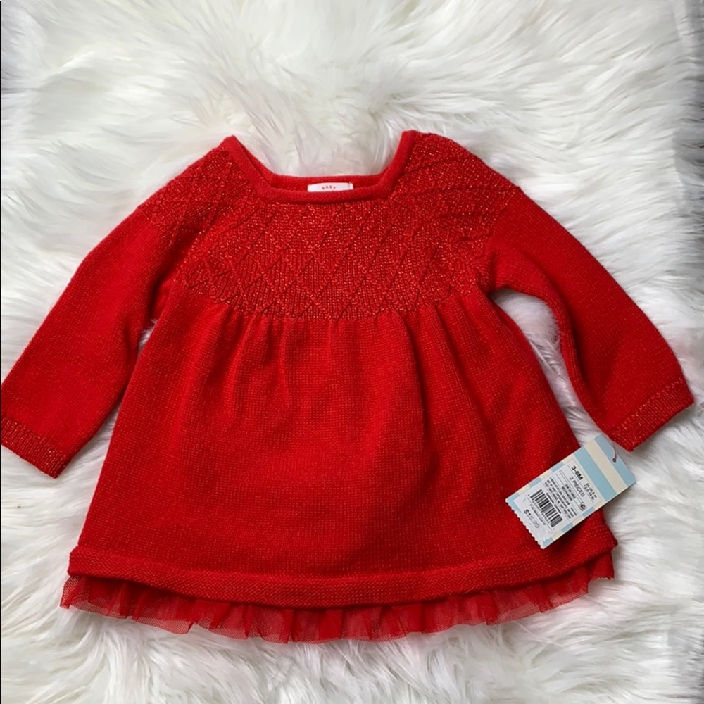 Cat and Jack Infant Sweater Dress Size 3-6 months